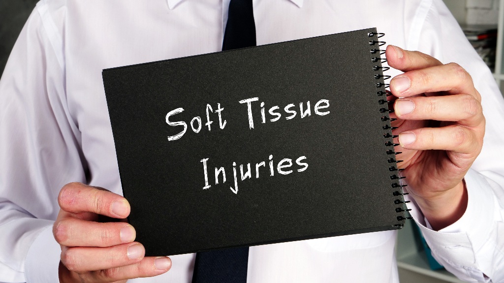 Soft Tissue Injuries inscription on the piece of paper